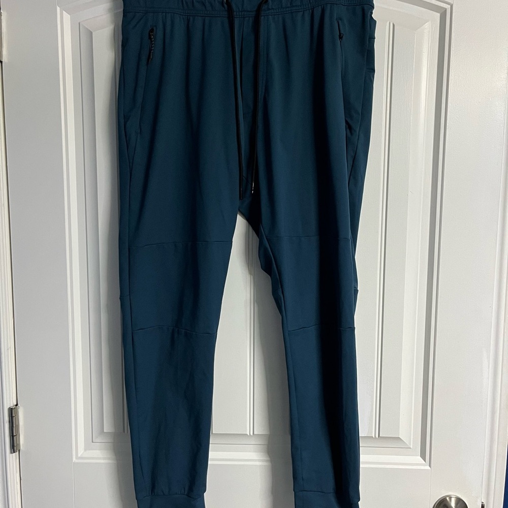 American Eagle Outfitters Men's Teal casual pants size Large